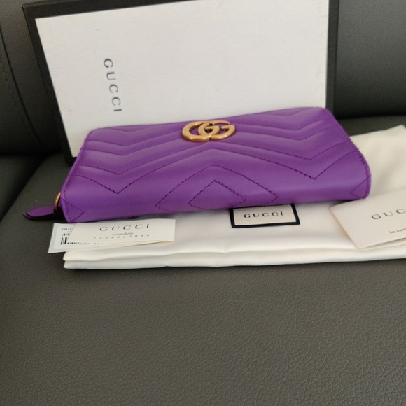 SOLD‼️AUTHENTIC RARE GUCCI GG MARMONT WALLET - Picture 6 of 7